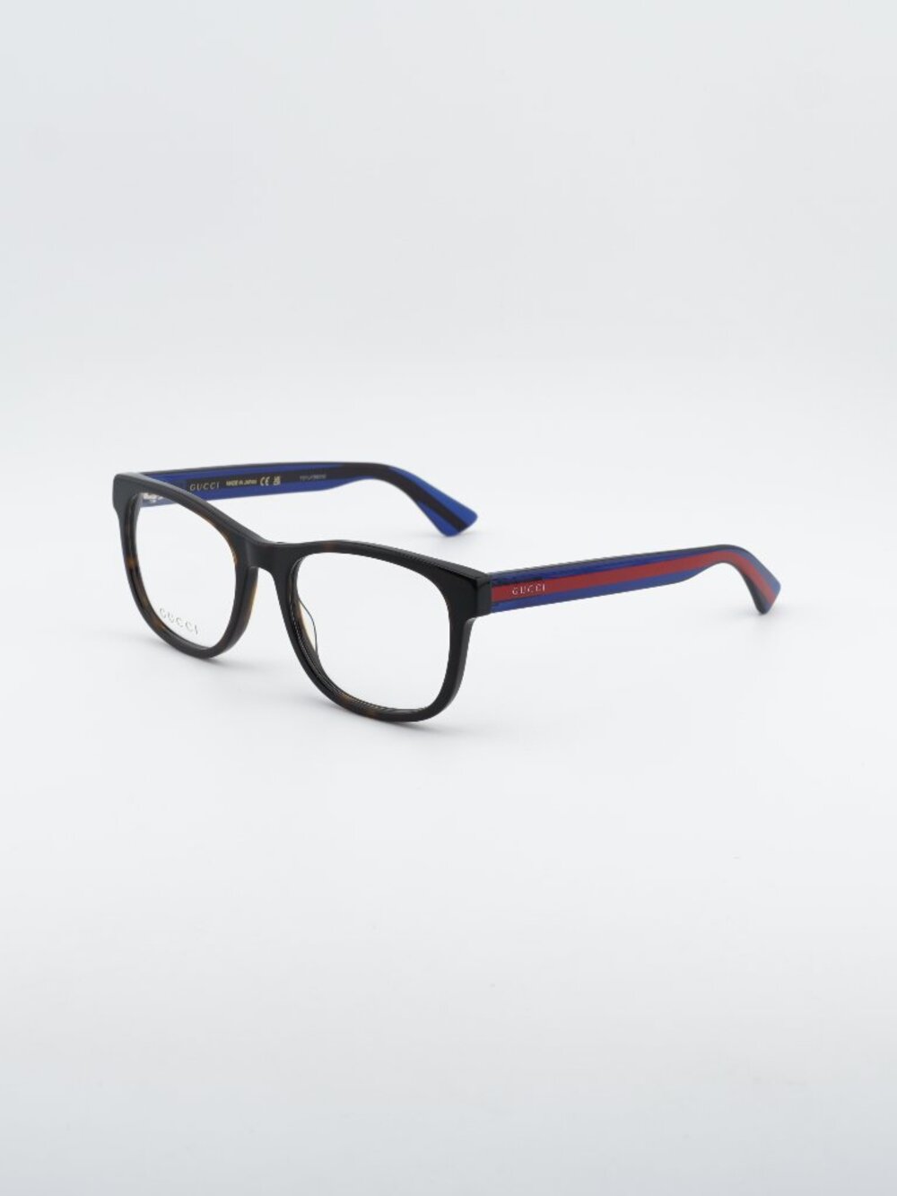 Gucci GG0004ON 003 Eyeglasses Havana 53mm Square Frame - Picture 1 of 12